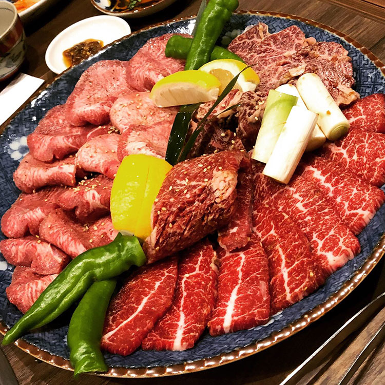 秋田市中通 店舗 炭火焼肉 久 様