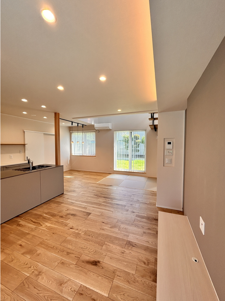 ナチュラルな空間の中で心地よく