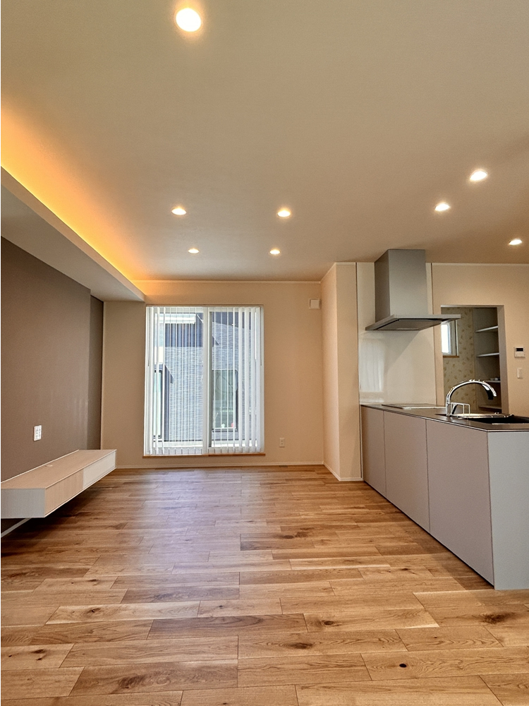 ナチュラルな空間の中で心地よく